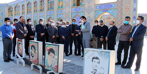 گزارش تصویری | غبارروبی مزار شهدا اصفهان در هفته دولت
