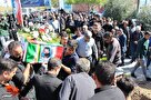 تصاویر/ تشییع و خاکسپاری جانباز شهید « نیکو صحبت»