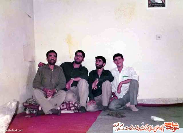 از چپ: قدیمی - عبادی - حسین محمدی - احمد گاوخانه 
