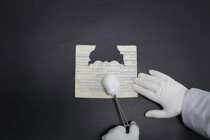 التقریر المصور ؛ تصلیح اسناد الشهداء فی اطار منظار نوید شاهد