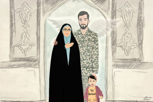 Families of Martyrs also on Frontlines Defending Islam