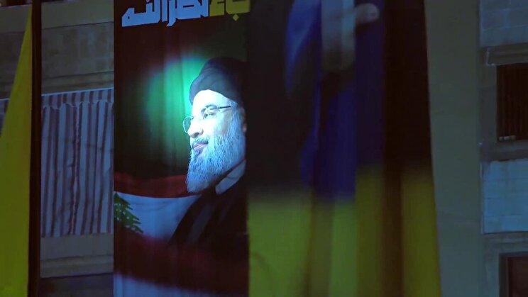 Photos: Mass gathering of Lebanese people at site of Sayyed Hassan Nasrallah’s martyrdom