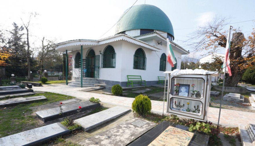 گلزار شهدای رامسر و تنکابن/ تصاویر