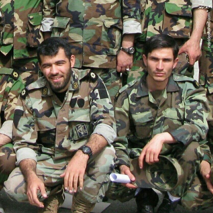 تصاویر ناب و منتشره نشده شهید مدافع حرم اکبر شهریاری