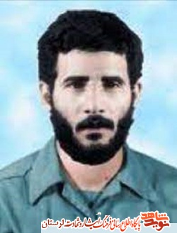 فیلم سوگواری همرزمان شهید جمال غلامحسین در سوگ شهادتش