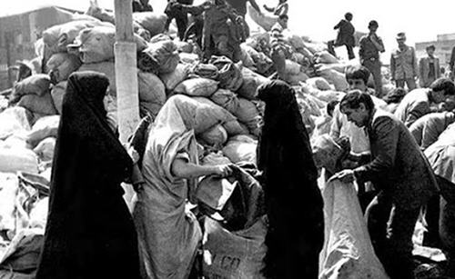 روایتی از همراهی تنها زن سمیرمی با همسرش در عملیات خرمشهر