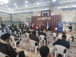 مراسم ‌بزرگداشت شهدای هفتم‌ تیر در حرم مطهر حضرت معصومه برگزار شد