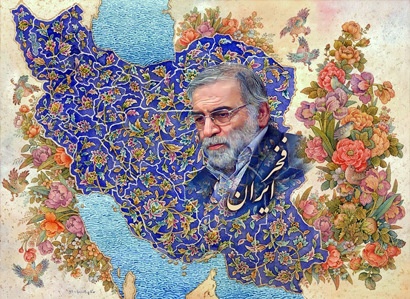 نقاشی های زیبای هنرمند اصفهانی برای شهدا