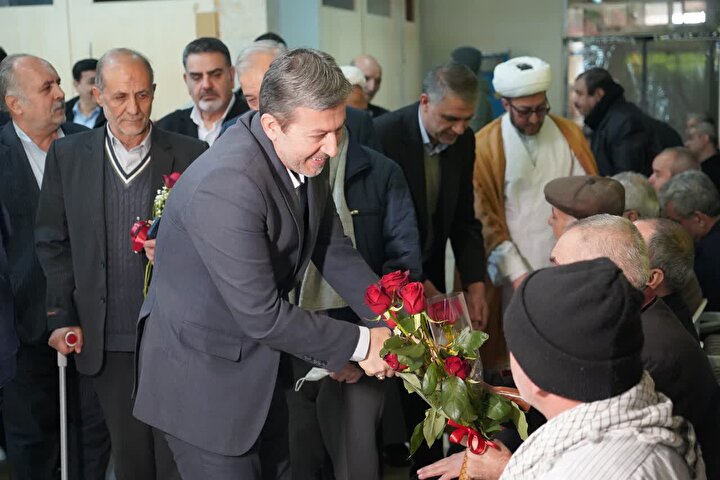 تجلیل از جانبازان آسایشگاه شهید مطهری اصفهان در روز جانباز