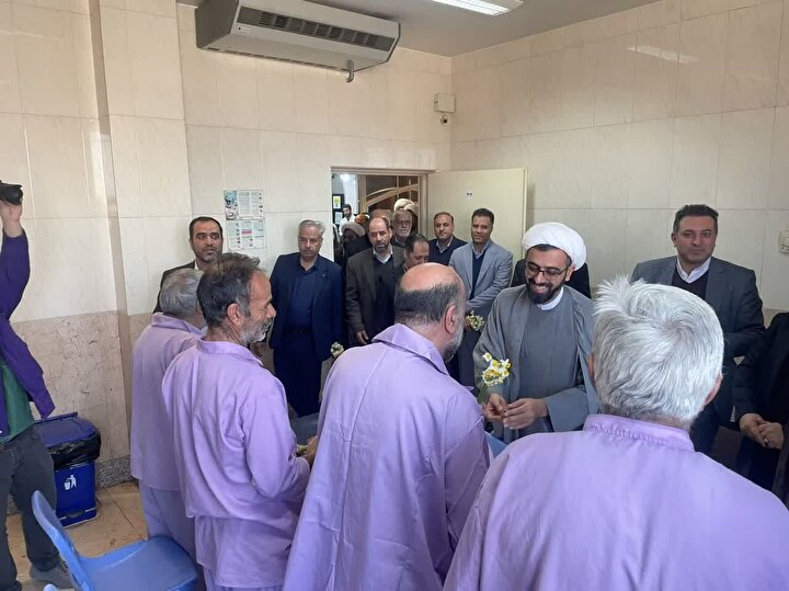 تجلیل از جانبازان بیمارستان شهید رجایی