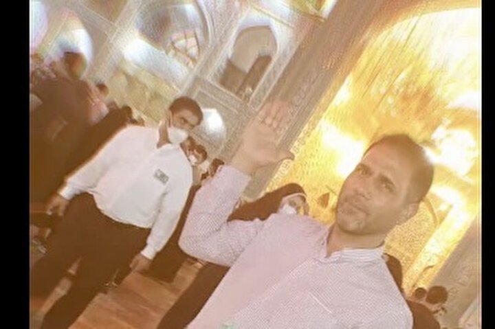 قرار عاشقی در حرم امام رضا(ع)؛ به یاد شهید عباسعلی زاهدی