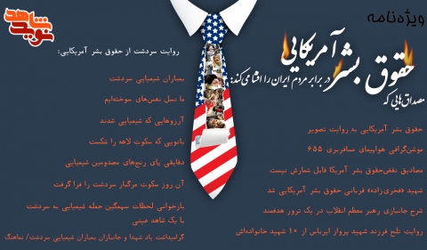 مصداق‌هایی که حقوق بشر آمریکایی در برابر مردم ایران را افشا می‌کند